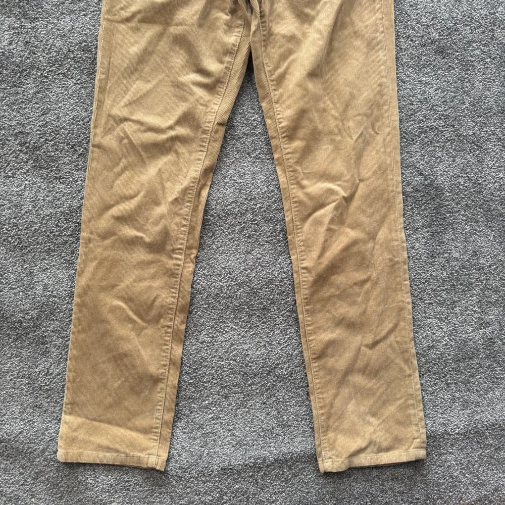 Taylor Stitch Democratic Fit Corduroy Pants Tan Khaki Men 29 Trousers San Fran